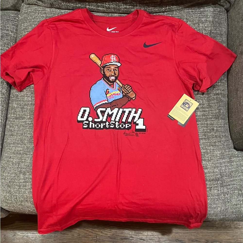 Nike Ozzie Smith Cooperstown Collection Tee, 2015 Edition, Brand New With Tags